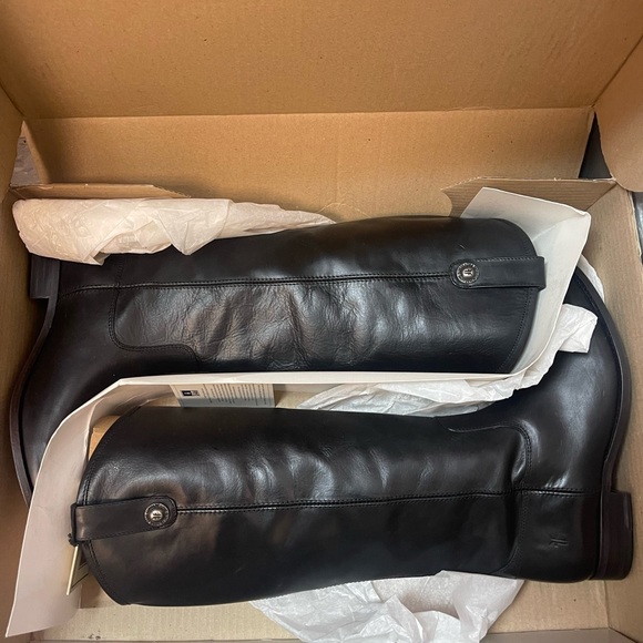 Tall Frye Melissa Boot -Black - Picture 2 of 5